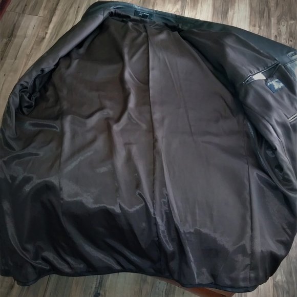 STAFFORD Genuine  Men's Versatile Jacket XL Color Brown 100% Leather - Picture 16 of 16